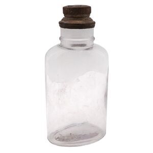 Old Vintage Rare Colgate & Co New York Clear Glass Bottle Collectible ~ 5.25"